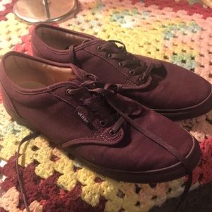 Maroon Vans